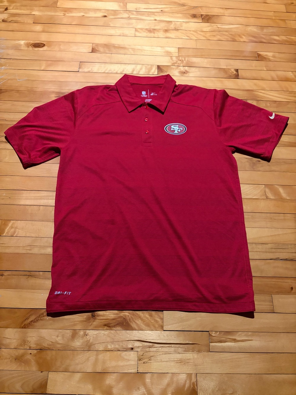 NFL Red San Francisco 49ers Polo Shirt